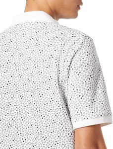 Polo de piqué de algodón de corte regular para hombre, diseño personalizado, estampado de letras lavadas, polos de talla grande para hombre - Product Image 5