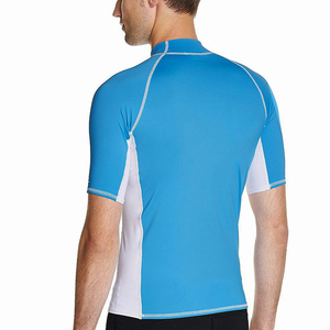 Camiseta personalizada de manga larga con cuello redondo para hombre, Rash Guard Camiseta básica de piel, tela de secado rápido de alta calidad, cuerpo transpirable Anti-UV apto para - Product Image 2