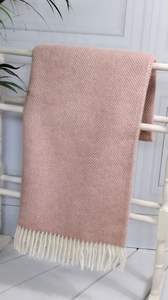 Avior 100% Organic Soft Cotton Herringbone <b>Blanket</b> Best-In-Class Solid Woven Throws From India Dot Striped Motifs <b>for</b> Airplanes - Product Image 6