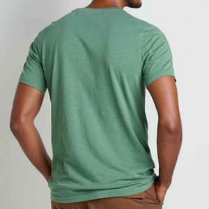 Custom logo Blank <b>T</b>-<b>shirts</b> Summer <b>Mens</b> Tshirt Organic Cotton Tshirts Short Sleeve Tshirt with <b>Pocket</b> <b>Men's</b> Jersey <b>T</b> <b>Shirt</b> - Product Image 5