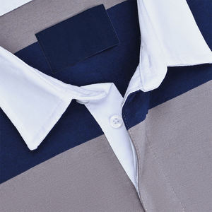 Camiseta de Rugby Clásica Unisex de Algodón de Punto, Manga Larga, Diseño Sólido, Ropa de Equipo, Cómoda, Transpirable, Antibolitas, Personalizable - Product Image 6