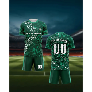 เสื้อฟุตบอลอเมริกันสำหรับผู้ใหญ่เสื้อฟุตบอลตัดอัตโนมัติสีเขียว - Product Image 5