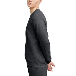 Autumn Men's Sweatshirt French Terry Cotton Crewneck Embroidered Hoodies Digital Printing Polyester/Cotton Material - Product Image 1