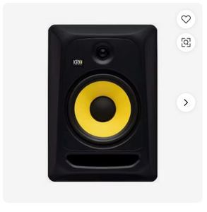 Moniteur de studio professionnel à deux voies alimenté KRK Classic 8 - Product Image 1