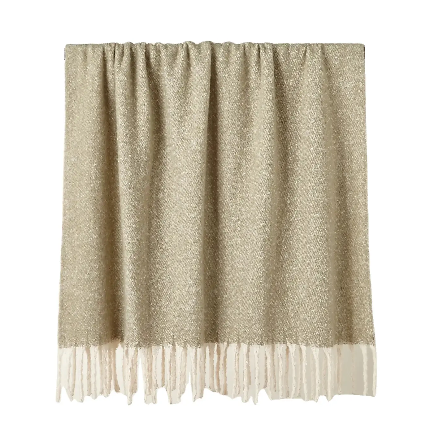 中国工場の毛布はカスタムファッショナブルな毛布を投げます家の装飾のためのウールの投げ毛布を投げます