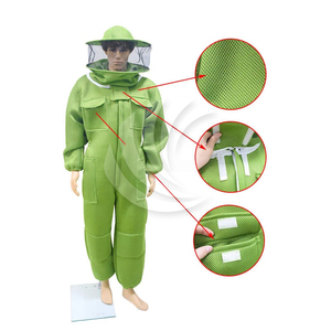 Breathable & Anti-Static Beekeeping Coverall Anti-Bee Work Uniform Protector <b>Clothing</b> Apiculture Tools - Product Image 1