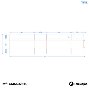 Elongated Flat Cardboard <b>Box</b> 50x25x15 cm <b>Book</b> Shaped with Flaps Kraft Brown Color Resistant and Recycled Materials - Product Image 4
