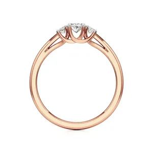 แหวนเพชรโอวัลเกรซทริลโลจี - Product Image 4