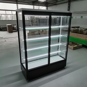 Duman dükkanı fırın vitrini camlı vitrin dolabı puro telefonu vitrini ile Led ışık tam görüş ekran gösterisi durumda - Product Image 6