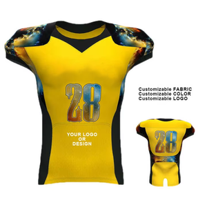 Uniforme de fútbol americano personalizado Jersey de estilo único para el equipo nacional Opción de talla grande Servicios OEM/ODM aceptados - Product Image 5