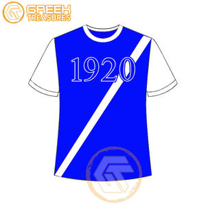 Venta al por mayor personalizada Zeta Phi Beta mujeres camiseta hermandad ropa algodón camisetas más finas mujeres fraternidad prendas - Product Image 3