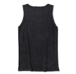 Custom High Quality Men's <b>Distressed</b> Knitted Breathable Spandex/Cotton Tank <b>Tops</b> Anti-Pilling Quick Dry Casual Blank Screen - Product Image 2