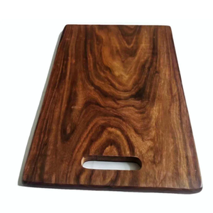 Solid <b>wooden</b> chopping board with unique grain patterns making it a decorative yet functional <b>kitchen</b> <b>accessory</b> - Product Image 4