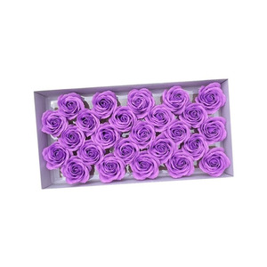 All'ingrosso 5 strati di sapone rosa fiore di natale decorativo fiore di sapone artificiale fiore per regali di festa <span class=keywords><strong>e</strong></span> decorazione domestica - Product Image 5