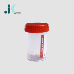 Vietnam fábrica de plástico precio barato OEM ODM servicio PS Labware contenedor de orina 40 ml claro buena calidad M0344 - Product Image 3