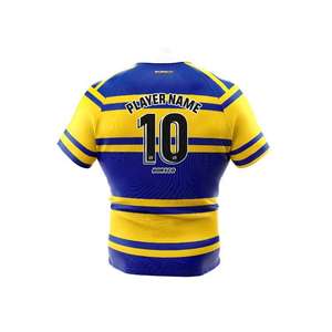 2023 ropa deportiva personalizada entrenamiento Rugby Jersey transpirable de talla grande uniforme de fútbol americano Springbok Rugby camisetas - Product Image 4
