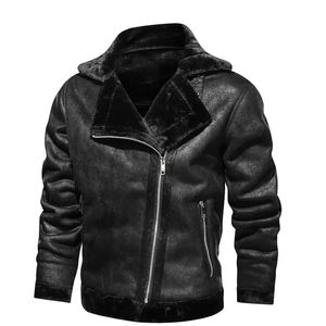 2025 vestes en cuir pour hommes de grande qualité les mieux notées en peau de mouton véritable veste pour hommes de qualité supérieure à la mode hommes véritable - Product Image 1