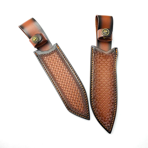 Étui de couteau avec boucle en cuivre de qualité supérieure 1 pièce en cuir de vachette, lâche - Product Image 5
