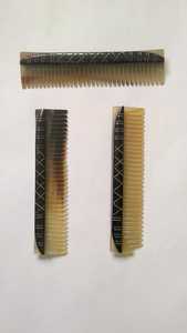 Peigne en corne de buffle pour cheveux Peigne Extension de cheveux Couleur pleine corne naturelle pour cheveux avec la meilleure qualité au Vietnam - Product Image 2