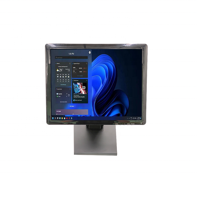 Factory Price New 17 Inch 4:3 TFT LCD A+ Panel 10 Point Capacitive Touch Screen Monitor 1280x1024 250nits Brightness for POS