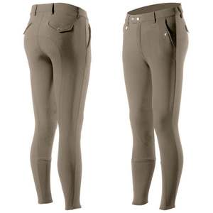 Ligero equitación Ecuestre para hombres o niños completo antideslizante silicona agarre pantalones montar a caballo - Product Image 1