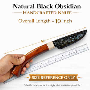 Couteau en obsidienne noire extra large, fait à la main, cristal naturel, écologique, mascotte, vente en gros, approvisionnement en vrac, collectionneurs du monde entier - Product Image 3