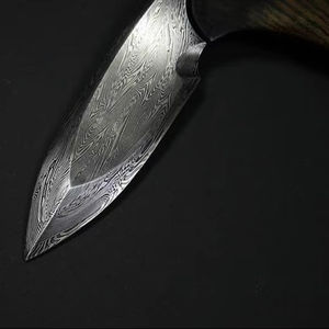 Hache à double lame en acier à haute teneur en carbone, nouveau design, manche en acier, housse en cuir noir, qualité industrielle, multi-usages, 400 mm, 1 an - Product Image 6