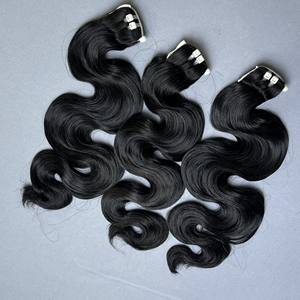 Mechones de cabello humano recto rizado sin procesar 100% de alta calidad, cabello virgen vietnamita, precio al por mayor - Product Image 5