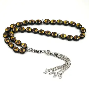 Antique design beads Islamic Muslim prayer beads Muslim religion prayer beads 12mm 2024