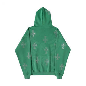 Low Price Best Selling <b>Rhinestone</b> <b>Hoodies</b> Breathable Light Weight Basics Men <b>Rhinestone</b> <b>Hoodies</b> - Product Image 2