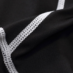 เสื้อรัดรูปสำหรับผู้ชายไซส์ใหญ่พิเศษเสื้อแห้งเร็วระบายอากาศได้ดีสีพื้นออกแบบโลโก้ได้ตามต้องการสำหรับเล่นกีฬาฤดูหนาวสินค้ามาใหม่ - Product Image 6