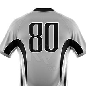 Meilleures ventes Ensembles de maillots de rugby confortables et respirants Haute qualité 100% polyester Manches courtes Vente chaude - Product Image 6