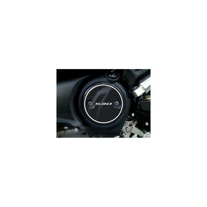2 Pezzi Adesivi 3D in Resina per Carter Moto Yamaha 2012-2016 Compatibili con TMAX 530 - Product Image 1