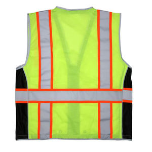 Chaleco de Seguridad para Topógrafo, Último Modelo, Personalizable (OEM), Material de Poliéster Transpirable, Antiestático, Alta Visibilidad, Antibacteriano - Product Image 6