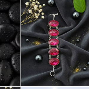 High Quality Women's Designer Bracelet Handmade Fine Jewelry with Natural Stone for Wedding 20% Off And New Year Gift - Product Image 1