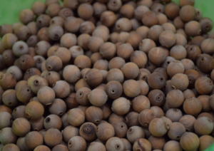 ขายร้อนขายส่งที่กำหนดเอง108อินเดียสีขาวไม้จันทน์ Mala - Product Image 5