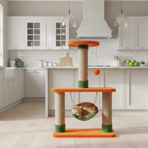ที่ลับเล็บแมวคุณภาพสูง Amistar Autumn Bliss Cat Tower สำหรับแมวทุกขนาด - Product Image 5