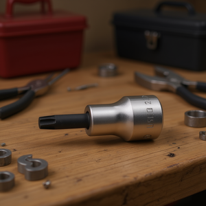 High Quality 1/4'' USAG Socket <b>Bits</b> for Efficient <b>TORX</b> Fastening Fast and Secure Screw Installation - Product Image 2