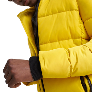 Vestes matelassées pour hommes de haute qualité, prix d'usine, fermeture éclair, veste matelassée d'hiver avec design personnalisé, service OEM - Product Image 5