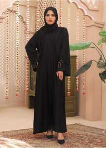 Elegante Ropa Musulmana para Mujer 2026 con Hermoso Diseño de Abaya con Cuentas Hechas a Mano para Eid y Ocasiones Especiales 2026 - Product Image 6