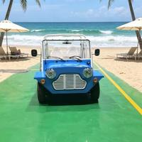 Nouvelle voiture électrique Moke à batterie lithium Rainbow, 4 places, châssis tout aluminium, certifiée EEC/DOT, autonomie de 200 km, vitesse de 70 km/h