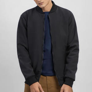 Chaqueta de bombardero de vuelo con patrón de bordado cómodo clásico personalizada para mujeres y hombres - Product Image 4