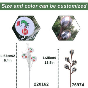 تخفيضات كبيرة على عيد الميلاد ، مختارات وبخ عيد الميلاد ، زخارف بخي يدوي الوحش ، مختارات عيد الميلاد الاصطناعية - Product Image 3