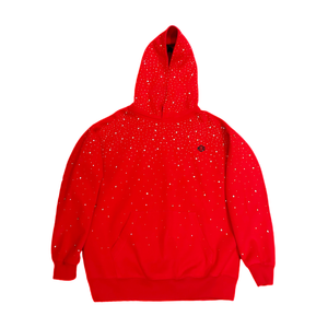 Ventes en gros de sweats à capuche pour hommes avec fermeture éclair, design à pois en strass, logo personnalisé, style américain, fournisseur de vêtements de rue, veste à fermeture éclair intégrale lourde, OEM - Product Image 5