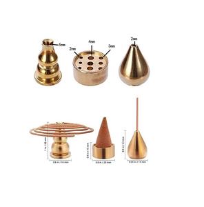 Bâton d'encens en laiton suspendu, support de bâton d'encens pour la décoration de la maison, la méditation et l'énergie Positive, prix d'usine - Product Image 2