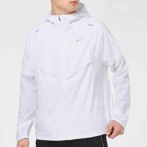 Veste coupe-vent à logo personnalisable pour hommes pour le printemps, respirante, séchage rapide, protection UV légère pour le jogging XS - Product Image 5