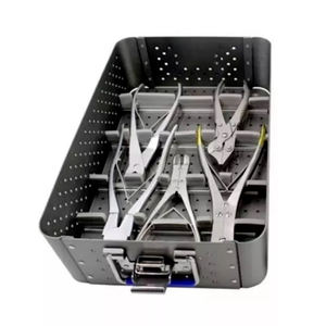 Juego de instrumentos ortopédicos de acero inoxidable de alta calidad, Kit de herramientas de alambre Kirschner, Manual CE certificado MOL, herramientas quirúrgicas de hueso veterinario - Product Image 3