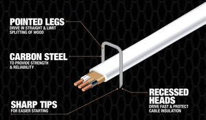 Tipos de Acero al Carbono, Clavo en Forma de U, Clavos de Alambre en Forma de U, GRAPA - Product Image 4