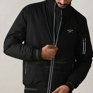 Chaqueta de bombardero de nuevo diseño de moda Chaqueta de bombardero de uso fácil más vendida Ropa de abrigo Chaquetas de hombre - Product Image 4