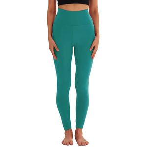 Custom OEM Wholesales High Waist Compression Stretch Gym Sports Workout Ribbed Leggings <b>Tight</b> Seamless Yoga - Product Image 6